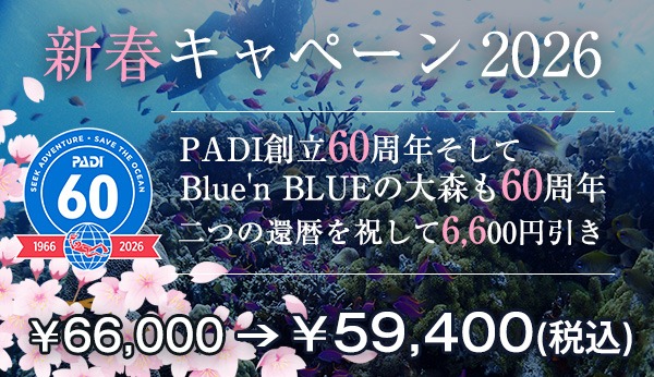 2026　オープン・ウォーター・ダイバーコース（OWD）